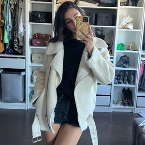Oversized fall jacket